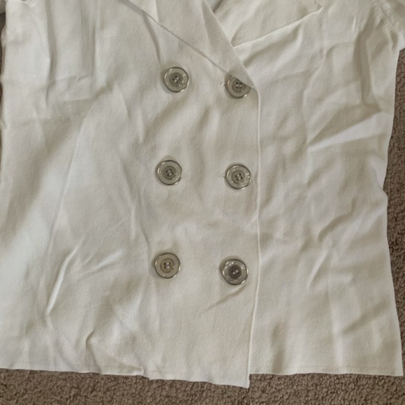Cable & Gauge White button down top‎ Small - Picture 2 of 6